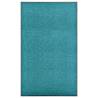 Doormat Washable Cyan 90x150 cm Colour cyan Size 90 x 150 cm Quantity in Package 1 