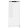 High Gloss White Sideboard - 30x30x70 cm | Hipo Market