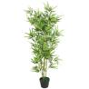 Artificial Bamboo Plant with Pot 120 cm Green Size 120 cm Quantity in Package 1 