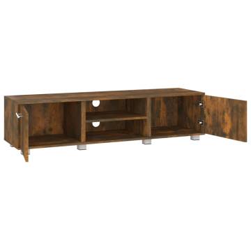 TV Cabinet Smoked Oak | Modern Engineered Wood Furniture