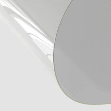 Table Protector Transparent Ø 100 cm - 2 mm PVC | HipoMarket