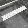 Linear Shower Drain Bubble 630x140 mm Stainless Steel Size 63 x 14 cm Model bubble 