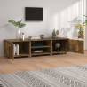 TV Cabinet Smoked Oak | Modern Engineered Wood Furniture