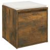 Stylish Box Drawer in Smoked Oak - 40.5x40x40 cm