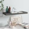 Floating Wall Shelf High Gloss Grey 60x23.5x3.8 cm MDF Colour high gloss grey Size 60 x 23.5 x 3.8 cm Quantity in Package 1 Number of Pieces 