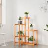 Durable Fir Wood Flower Stand - 62.5x61.5x101.5 cm