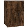 Wall Mounted TV Cabinet Smoked Oak - Stylish & Practical