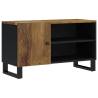 Stylish TV Cabinet 80x33x46 cm in Solid Mango Wood