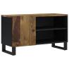 Stylish TV Cabinet 80x33x46 cm in Solid Mango Wood