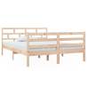 Solid Wood Pine Bed Frame 140x190 cm | Modern & Sturdy