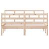 Solid Wood Pine Bed Frame 140x190 cm | Modern & Sturdy