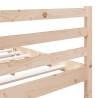 Solid Wood Pine Bed Frame 140x190 cm | Modern & Sturdy