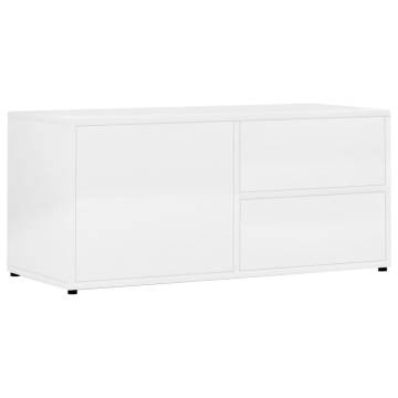 High Gloss White TV Cabinet - Stylish Design | HipoMarket