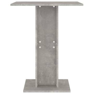 Stylish Bistro Table in Concrete Grey - 60x60 cm | HipoMarket