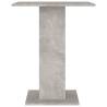 Stylish Bistro Table in Concrete Grey - 60x60 cm | HipoMarket