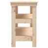 Solid Wood Pine Work Bench - 110.5x50x80 cm