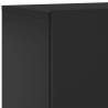 Wall-Mounted TV Cabinets - Set of 2 in Black | HipoMarket