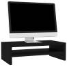 Monitor Stand Black - Engineered Wood - 42x24x13 cm