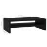 Monitor Stand Black - Engineered Wood - 42x24x13 cm