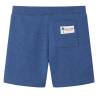 Kids' Shorts with Drawstring - Dark Blue Melange 104