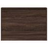 Shoe Cabinet Brown Oak 80x21x57 cm | Hipomarket