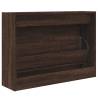 Shoe Cabinet Brown Oak 80x21x57 cm | Hipomarket