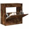 Shoe Cabinet Smoked Oak 60x34x63.5 cm Engineered Wood Colour smoked oak Size 60 x 34 x 63.5 cm Quantity in Package 1 Number of 