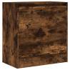 Shoe Cabinet Smoked Oak 60x34 cm - Space-Saving Storage