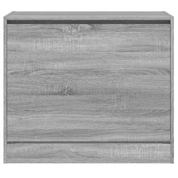 Shoe Cabinet Grey Sonoma - Stylish Storage Solution | HipoMarket