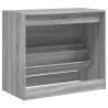 Shoe Cabinet Grey Sonoma - Stylish Storage Solution | HipoMarket