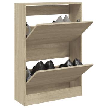 Shoe Cabinet Sonoma Oak - Compact Design & Ample Storage