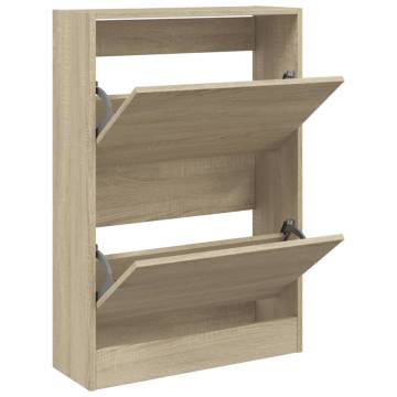 Shoe Cabinet Sonoma Oak - Compact Design & Ample Storage