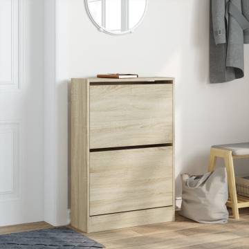 Shoe Cabinet Sonoma Oak - Compact Design & Ample Storage