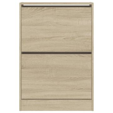 Shoe Cabinet Sonoma Oak - Compact Design & Ample Storage