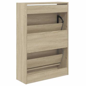 Shoe Cabinet Sonoma Oak - Compact Design & Ample Storage