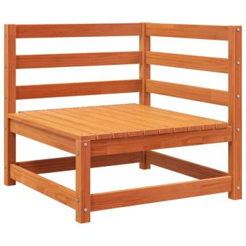 Stylish 3-Seater Garden Sofa in Solid Pine Wood - Hipomarket