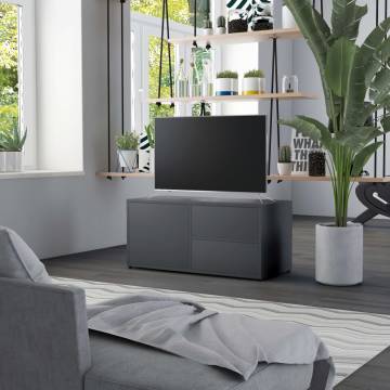 Grey TV Cabinet - Stylish & Practical | Hipomarket UK