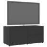 Grey TV Cabinet - Stylish & Practical | Hipomarket UK