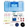 HI 42 Piece Fishing Case with Handle - Perfect Fishing Kit