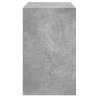 Concrete Grey Shoe Cabinet - Compact & Stylish - Hipo Market