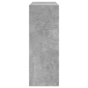 Shoe Cabinet Concrete Grey 60x21x57 cm - Organize Your Space