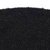 Black Half Round Door Mat 50x80 cm Tufted Coir – Durable & Non-Slip