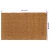 Natural Coir Door Mat 90x150cm - Durable & Non-Slip