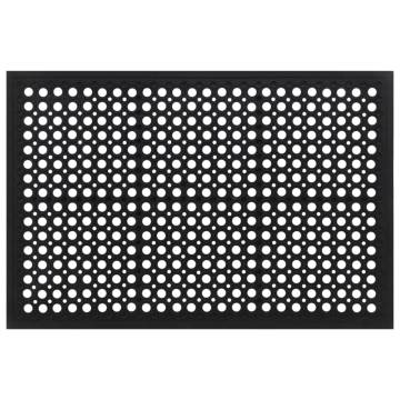 Durable Rubber Door Mat 60x90 cm - Keep Dirt Outside