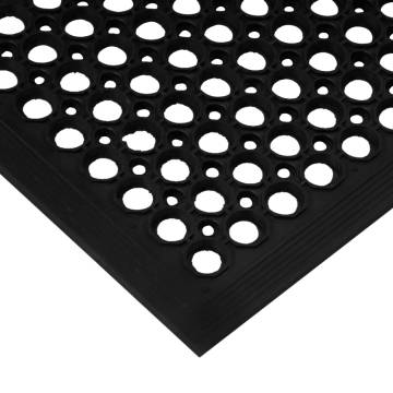 Durable Rubber Door Mat 60x90 cm - Keep Dirt Outside