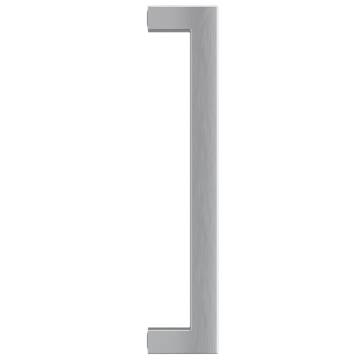 Elegant Silver Cabinet Handles - 10 pcs Stainless Steel 160 mm