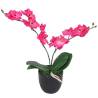 Artificial Orchid Plant with Pot 30 cm Red Colour red Size 30 cm Quantity in Package 1 