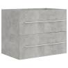 Sink Cabinet Concrete Grey 60x38.5 cm - Stylish Storage Solution