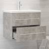 Sink Cabinet Concrete Grey 60x38.5 cm - Stylish Storage Solution