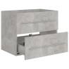 Sink Cabinet Concrete Grey 60x38.5 cm - Stylish Storage Solution